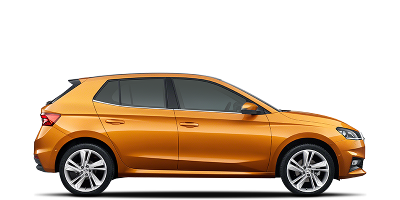 Skoda Fabia 2021 Side View (1)