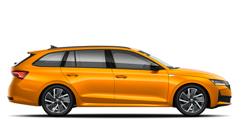 Skoda Octavia Wagon Side View